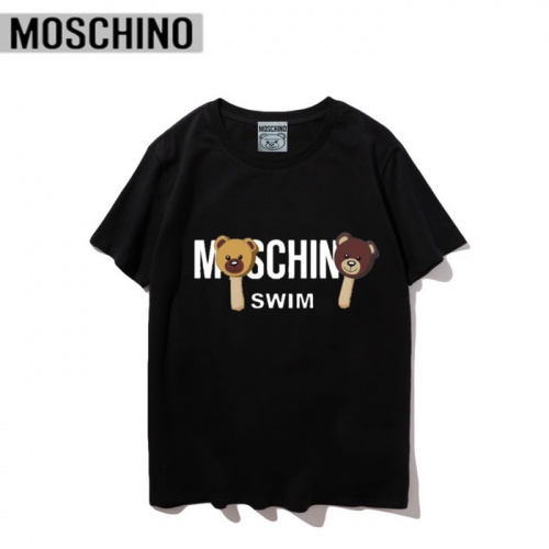 Moschino T-Shirts Short Sleeved For Men #830404 $25.00 USD, Wholesale Replica Moschino T-Shirts