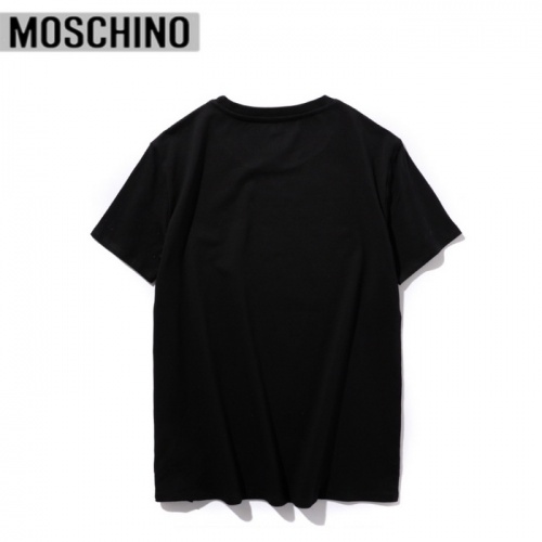 Replica Moschino T-Shirts Short Sleeved For Men #830404 $25.00 USD for Wholesale