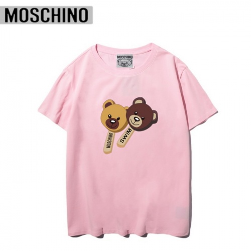 Moschino T-Shirts Short Sleeved For Men #830414 $25.00 USD, Wholesale Replica Moschino T-Shirts