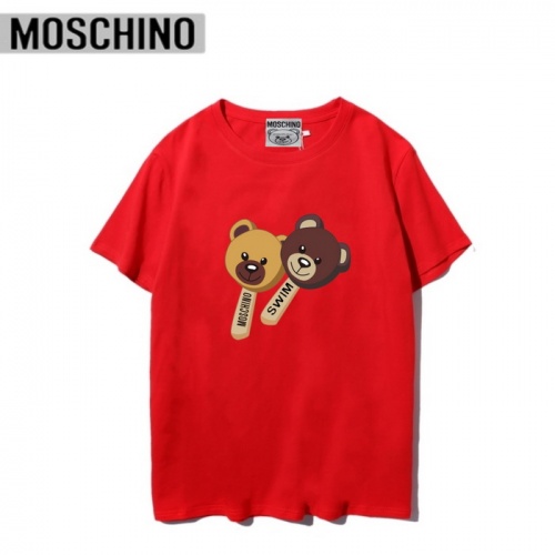 Moschino T-Shirts Short Sleeved For Men #830417 $25.00 USD, Wholesale Replica Moschino T-Shirts