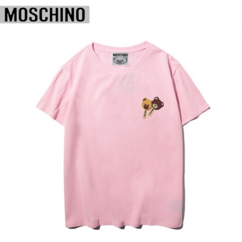 Moschino T-Shirts Short Sleeved For Men #830421 $25.00 USD, Wholesale Replica Moschino T-Shirts