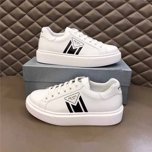 Prada Casual Shoes For Men #830536 $72.00 USD, Wholesale Replica Prada Casual Shoes