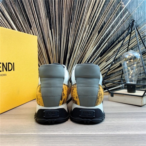 Replica Fendi Casual Shoes For Men #830597 $85.00 USD for Wholesale
