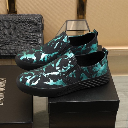 Replica Armani Casual Shoes For Men #830601 $80.00 USD for Wholesale