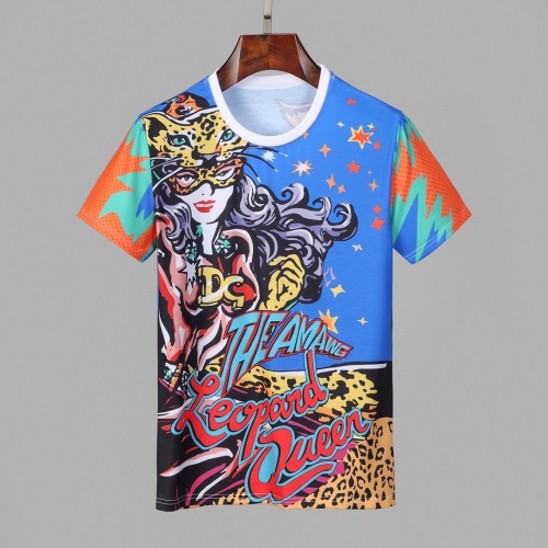Dolce &amp; Gabbana D&amp;G T-Shirts Short Sleeved For Men #830774 $25.00 USD, Wholesale Replica Dolce &amp; Gabbana D&amp;G T-Shirts