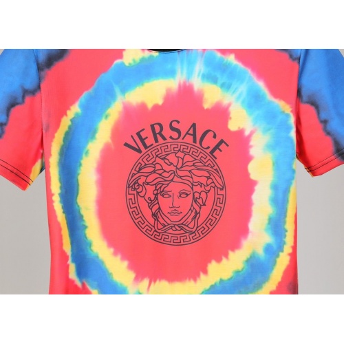 Replica Versace T-Shirts Short Sleeved For Men #830785 $25.00 USD for Wholesale