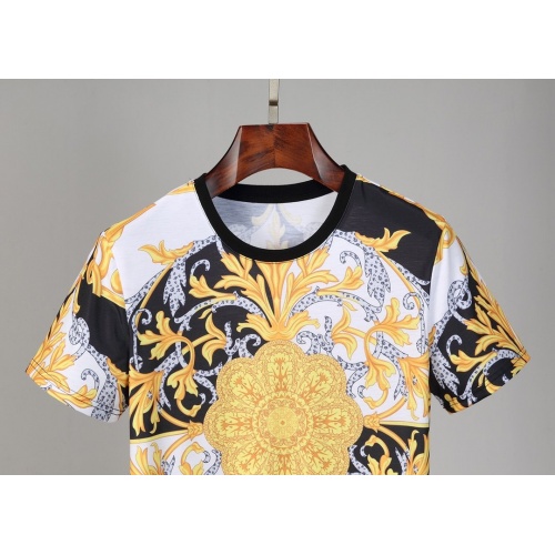 Replica Versace T-Shirts Short Sleeved For Men #830786 $25.00 USD for Wholesale