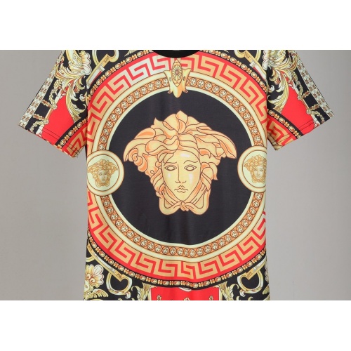 Replica Versace T-Shirts Short Sleeved For Men #830787 $25.00 USD for Wholesale
