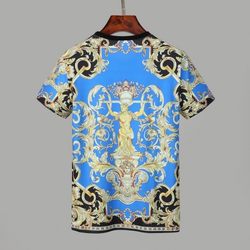 Replica Versace T-Shirts Short Sleeved For Men #830790 $25.00 USD for Wholesale
