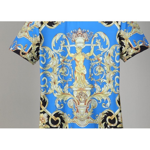 Replica Versace T-Shirts Short Sleeved For Men #830790 $25.00 USD for Wholesale