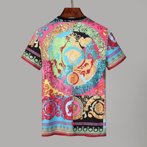 Replica Versace T-Shirts Short Sleeved For Men #830792 $25.00 USD for Wholesale