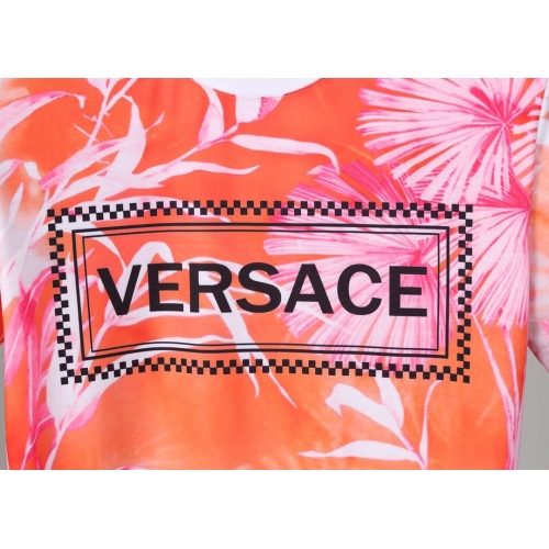 Replica Versace T-Shirts Short Sleeved For Men #830797 $25.00 USD for Wholesale