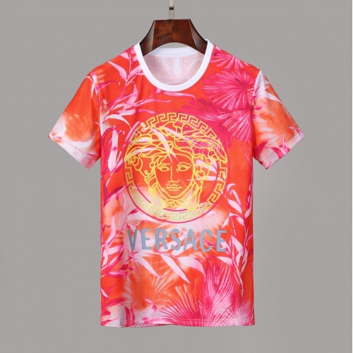 Versace T-Shirts Short Sleeved For Men #830801 $25.00 USD, Wholesale Replica Versace T-Shirts