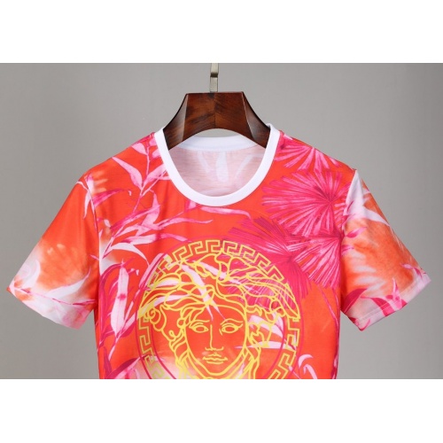 Replica Versace T-Shirts Short Sleeved For Men #830801 $25.00 USD for Wholesale
