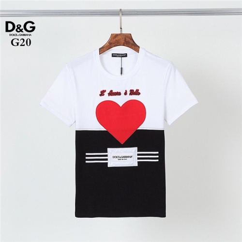 Dolce &amp; Gabbana D&amp;G T-Shirts Short Sleeved For Men #830810 $29.00 USD, Wholesale Replica Dolce &amp; Gabbana D&amp;G T-Shirts