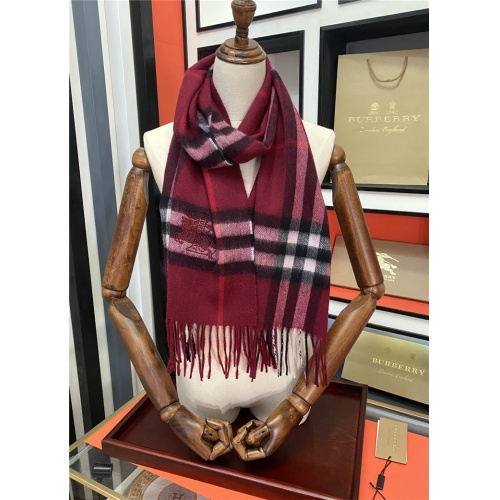 Replica Burberry Quality A Scarves For Women #830871 $48.00 USD for Wholesale