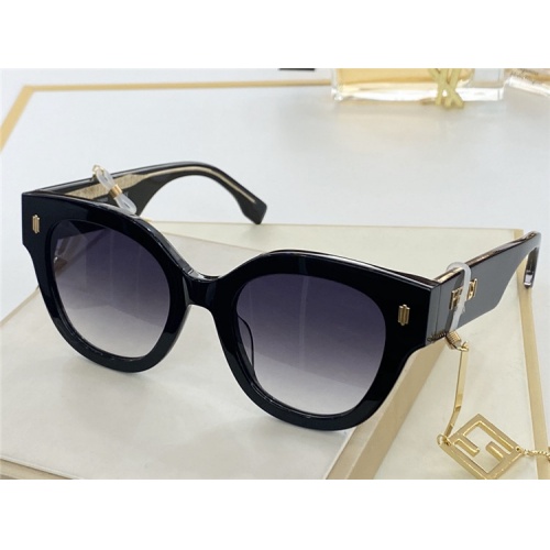 Fendi AAA Quality Sunglasses #830889 $66.00 USD, Wholesale Replica Fendi AAA Quality Sunglasses