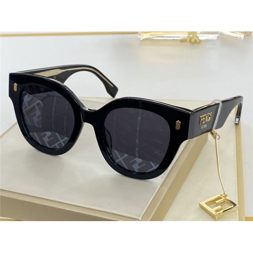 Fendi AAA Quality Sunglasses #830890 $66.00 USD, Wholesale Replica Fendi AAA Quality Sunglasses