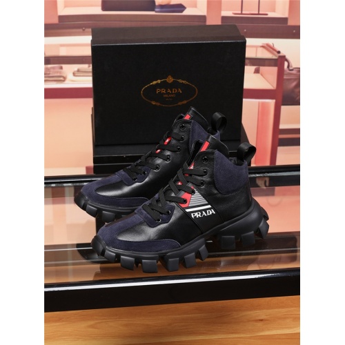 Prada Casual Shoes For Men #830898 $80.00 USD, Wholesale Replica Prada Casual Shoes