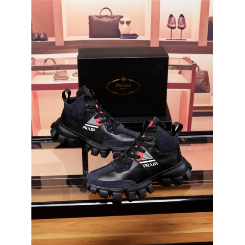 Replica Prada Casual Shoes For Men #830898 $80.00 USD for Wholesale