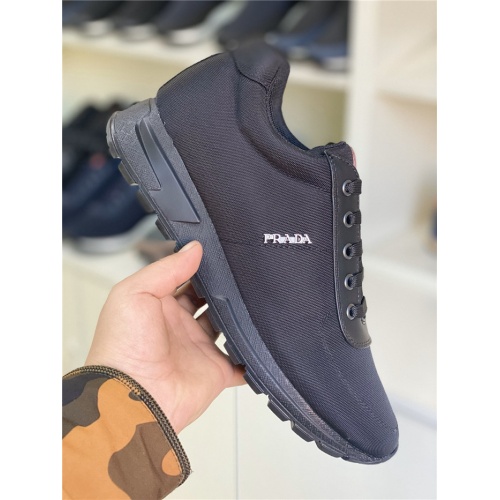 Replica Prada Casual Shoes For Men #830920 $80.00 USD for Wholesale