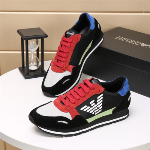 Armani Casual Shoes For Men #830926 $76.00 USD, Wholesale Replica Armani Casual Shoes