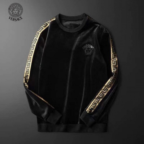 Replica Versace Hoodies Long Sleeved For Men #830971 $56.00 USD for Wholesale