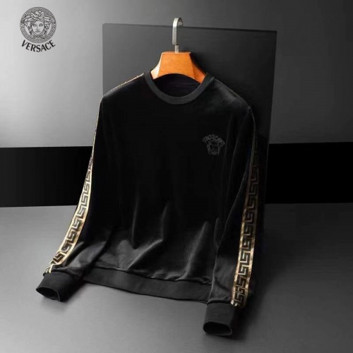 Replica Versace Hoodies Long Sleeved For Men #830971 $56.00 USD for Wholesale