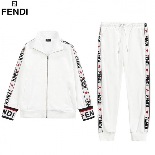 Fendi Tracksuits Long Sleeved For Men #831105 $85.00 USD, Wholesale Replica Fendi Tracksuits