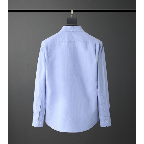 Replica Thom Browne TB Shirts Long Sleeved For Men #831119 $80.00 USD for Wholesale