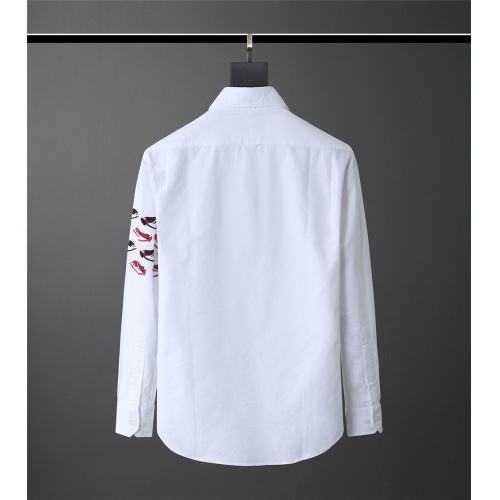 Replica Thom Browne TB Shirts Long Sleeved For Men #831131 $80.00 USD for Wholesale