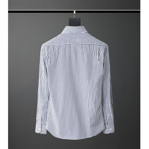 Replica Thom Browne TB Shirts Long Sleeved For Men #831134 $80.00 USD for Wholesale