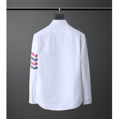 Replica Thom Browne TB Shirts Long Sleeved For Men #831138 $80.00 USD for Wholesale