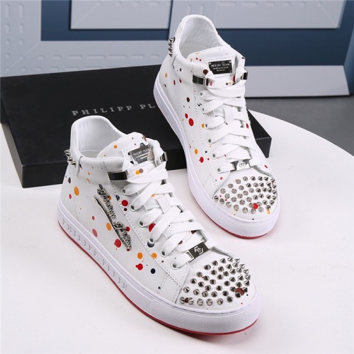 Replica Philipp Plein PP Casual Shoes For Men #831143 $85.00 USD for Wholesale