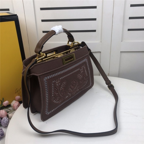 Replica Fendi AAA Messenger Bags For Women #831234 $132.00 USD for Wholesale