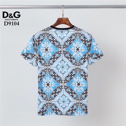 Replica Dolce & Gabbana D&G T-Shirts Short Sleeved For Men #831298 $30.00 USD for Wholesale