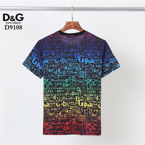 Replica Dolce & Gabbana D&G T-Shirts Short Sleeved For Men #831301 $30.00 USD for Wholesale