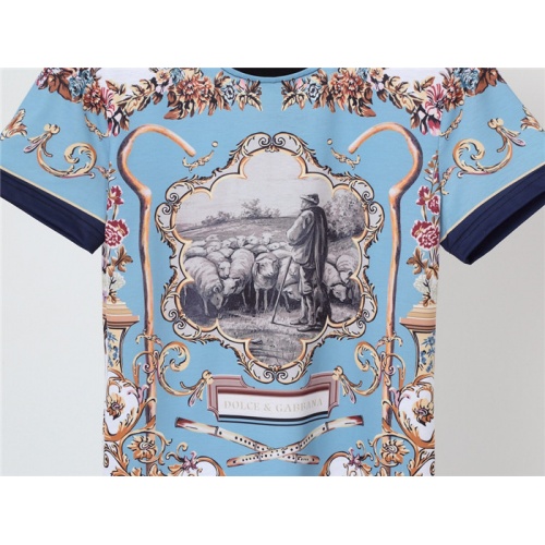Replica Dolce & Gabbana D&G T-Shirts Short Sleeved For Men #831302 $30.00 USD for Wholesale
