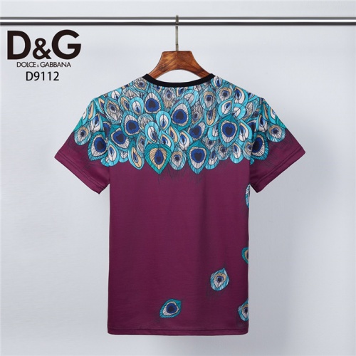 Replica Dolce & Gabbana D&G T-Shirts Short Sleeved For Men #831306 $30.00 USD for Wholesale