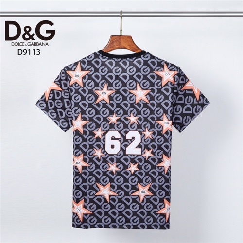 Replica Dolce & Gabbana D&G T-Shirts Short Sleeved For Men #831308 $30.00 USD for Wholesale