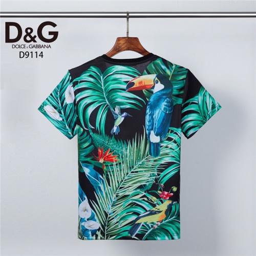 Replica Dolce & Gabbana D&G T-Shirts Short Sleeved For Men #831309 $30.00 USD for Wholesale