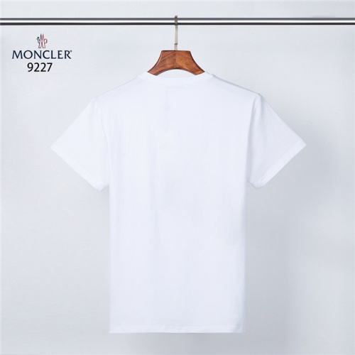Replica Moncler T-Shirts Short Sleeved For Men #831321 $28.00 USD for Wholesale