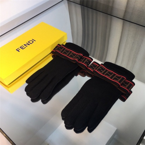 Fendi Gloves #831341 $45.00 USD, Wholesale Replica Fendi Gloves