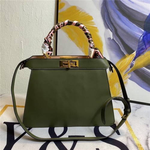 Fendi AAA Quality Handbags For Women #831368 $192.00 USD, Wholesale Replica Fendi AAA Quality Handbags