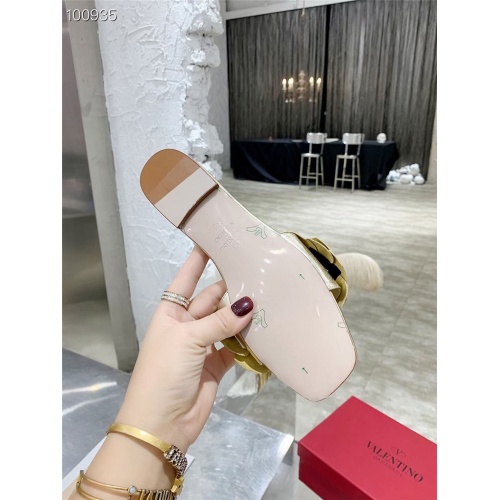Replica Valentino Slippers For Women #831384 $68.00 USD for Wholesale