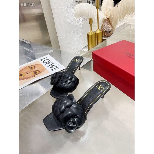 Replica Valentino Slippers For Women #831389 $72.00 USD for Wholesale