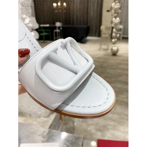 Replica Valentino Slippers For Women #831393 $72.00 USD for Wholesale