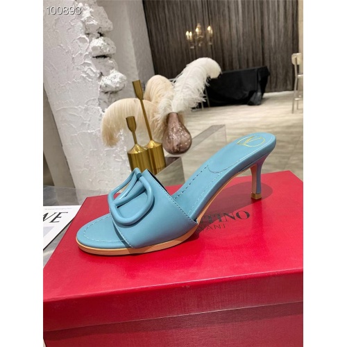 Replica Valentino Slippers For Women #831399 $72.00 USD for Wholesale