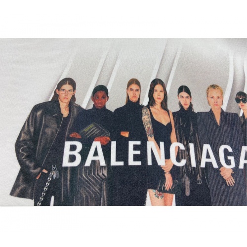 Replica Balenciaga Hoodies Long Sleeved For Unisex #831417 $58.00 USD for Wholesale