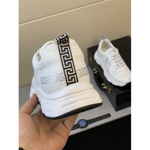 Replica Versace Casual Shoes For Men #831456 $76.00 USD for Wholesale